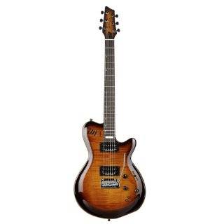  Solid Body 3 Voice Electric Guitar (Light Burst) Musical Instruments