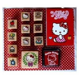 Hello Kitty Mini 13 Pc Stamp Set