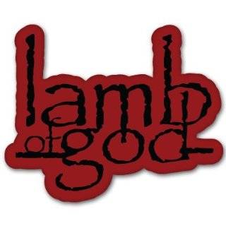 Lamb of God heavy metal music sticker decal 4 x 4