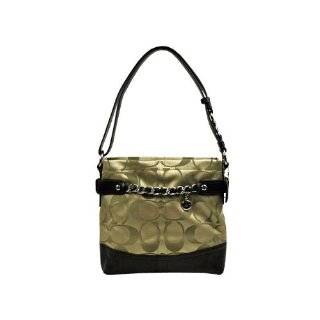   Signature Brown Sateen Chain Duffle Hobo Handbags 18862 Electronics