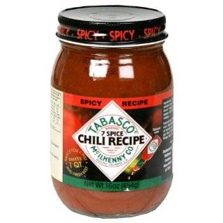 Tabasco, Sauce 7Spice Chili Spicy, 16 OZ (Pack of 12)