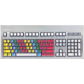  LEARNING ENGLISH COLORED KEYBOARD STICKERS (LOWER & UPPER 