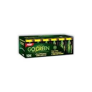  PerfPower Go Green Super Alkaline, D Batteries, 2 Count 