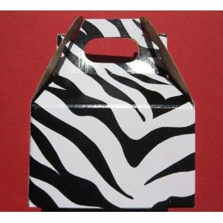  Zebra Gift Boxes 3.5 x 3.5 