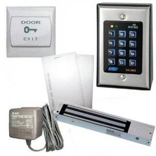 RFID Back lit Keypad Set including 600Lbs Magnetic Door Lock