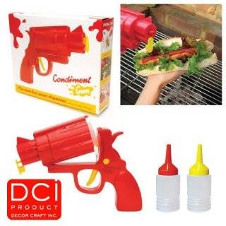 CONDIMENT GUN Picnic Party Great for BBQ sauce Ketchup or Mustard