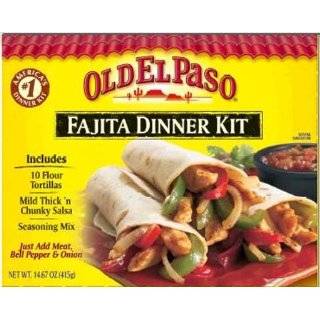   El Paso Fajita Dinner Kit with 10 Flour Tortillas 12.5 oz (Pack of 12