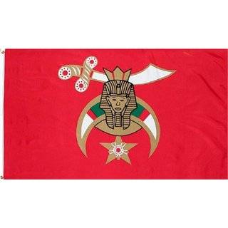 Masonic (Gold) Flag   3 foot by 5 foot Polyester (NEW)  