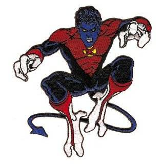 Men NIGHTCRAWLER Marvel Embroidered Figure Patch