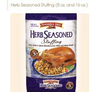 Pepperidge Farm Herb Seasoned Stuffing 1 Lb. Stay Fresh Bag (Pack of 3 