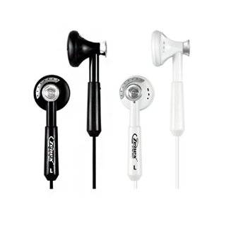 ZN EP5446 2PKGBW 2 Pack Zenex /MP4 Player Stereo Earbuds (1 Black 