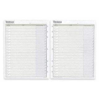  493 341 Day Runner PRO8 Lined Note Pad Pages. Page Size 8 
