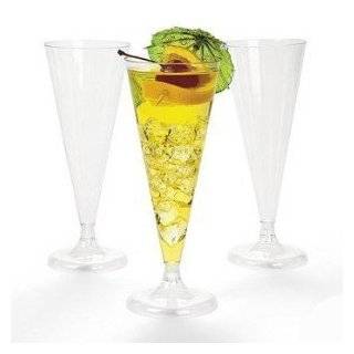 50 plastic champagne toasting wedding flutes