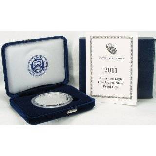 2011 Proof American Eagle Silver Dollar with Original Packaging