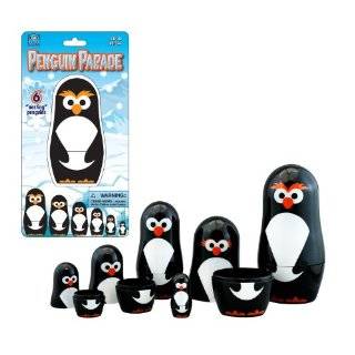  Penguins Nesting Doll Toys & Games