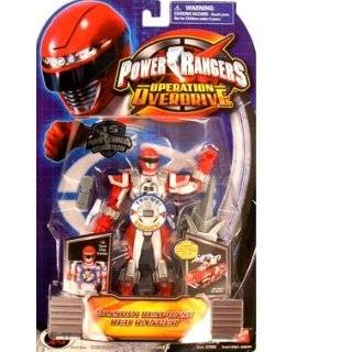   Overdrive 5 Inch Power Ranger Action Figures Mission Response Red