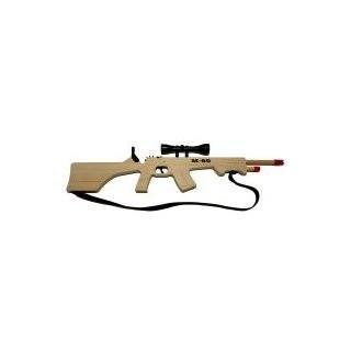 60 Rifle with Scope and Sling Rubberband Gun