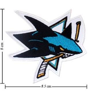 San Jose Sharks Logo Embroidered Iron on Patches  From 