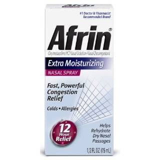  Afrin No Drip, All Night, 15ml Pumps (Pack of 3) Health 