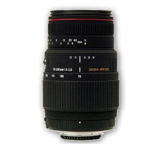  Sigma 70 300mm f/4 5.6 DG APO Macro Telephoto Zoom Lens 
