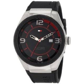   Mens 1790797 Sport Black Tonal Silicon Watch Tommy Hilfiger Watches