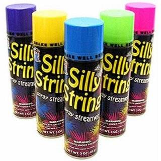 Silly String Spray Streamers (3 Pack)