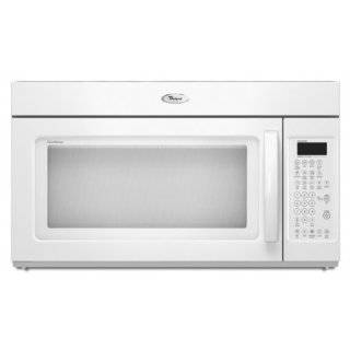   in 1.8 cu. ft. Over the Range Microwave 1,100 Watts, 400 CFM   White