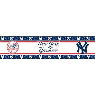  New York Yankees Pin Stripe Border