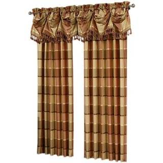 Regal Home Collections Brownstone 54 Inch by 84 Inch Woven Plaid Lined 